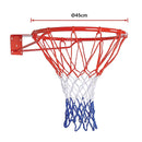 Pro Size Wall Mounted Basketball Hoop Ring Goal Net Rim Dunk Shooting Outdoor-11
