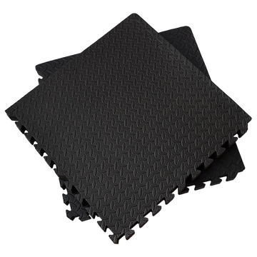 12 Tiles EVA Rubber Foam Gym Mat 60x60cm – 2.5cm Thick Fitness Flooring Set