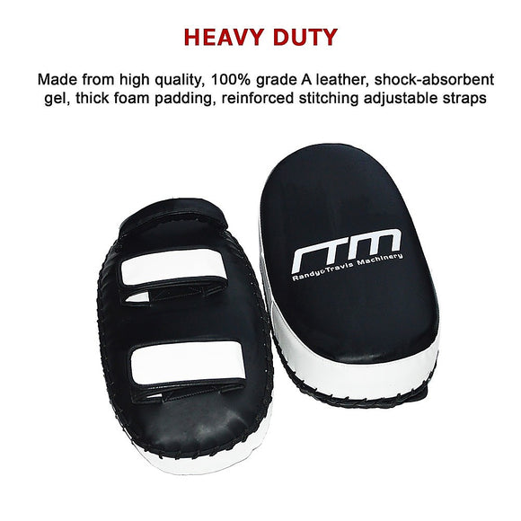 MMA Kick Boxing Pads Curved Strike Shield Muay Thai Punching Focus Pad