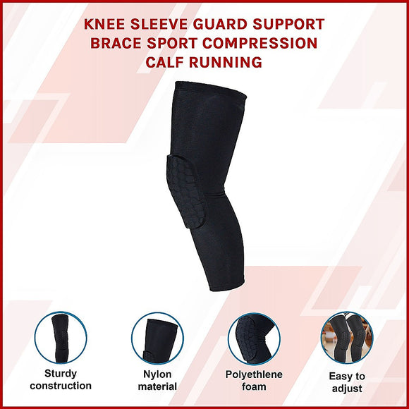 Knee Sleeve Compression Support Brace – Sports Running, Gym & Injury Protection