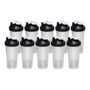 10x 700ml Protein Shaker Bottles – Gym Supplement Blender Mixer Shake Cups-1