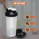 10x 700ml Protein Shaker Bottles – Gym Supplement Blender Mixer Shake Cups-9