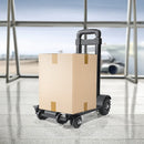 Portable Cart Folding Dolly Push Truck Hand Collapsible Trolley Luggage 70Kg-6
