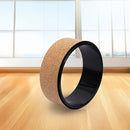 Yoga Pilates Wheel Cork Circle Prop Back Chest Hips Abdomen Stretch Roller-5