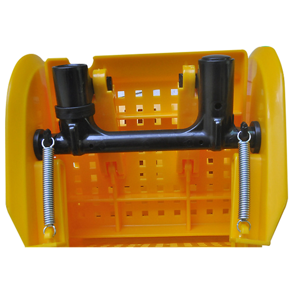20L Deluxe Mop Wringer Bucket Side Press Janitor Commercial Cleaning