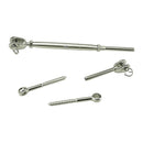 Stainless Steel Wire Rope DIY Balustrade Kit Jaw/Swage Fork Turnbuckle - 10 pack-4