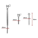 Stainless Steel Wire Rope DIY Balustrade Kit Jaw/Swage Fork Turnbuckle - 10 pack-12