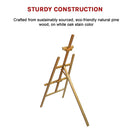 Pine Wood Easel Artist Art Display Painting Shop Tripod Stand Wedding-4