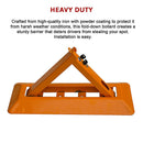 Fold Down Vehicle Security Car Parking Spot Lock Safety Bollard Barrier-12