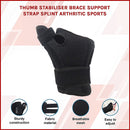 Thumb Stabiliser Brace Support Strap Splint Arthritic Sports-3