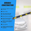 180cm Heavy Duty Rubber Curb Parking Guide Wheel Driveway Stopper Reflective Yellow-11