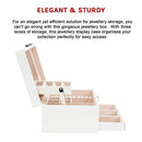 Jewellery Storage Box Girls Rings Necklaces Display Organiser Storage Case-11