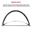 Pair of Soccer Football Goals 180cm Pop Up Portable Quick Set Up-7