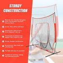 Portable Baseball Training Net Stand Softball Practice Sports Tennis-10