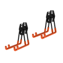 12-Pack Wall Mount Garage Hooks Tool Storage Workshop Organiser Heavy Duty Steel-6