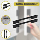 5 x 96mm Kitchen Handle Cabinet Cupboard Door Drawer Handles square Black furniture pulls-7