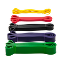 Resistance Band Loop Set of 5 Heavy Duty Gym Yoga Workout-7