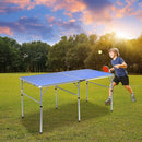 152cm Portable Tennis Table, Folding Ping Pong Table Game Set-5