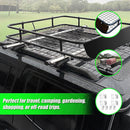 Universal Roof Rack Basket - Car Luggage Carrier Steel Cage Vehicle Cargo-6