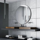 90cm Round Wall Mirror Bathroom Makeup Mirror by Della Francesca-2