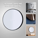 90cm Round Wall Mirror Bathroom Makeup Mirror by Della Francesca-7
