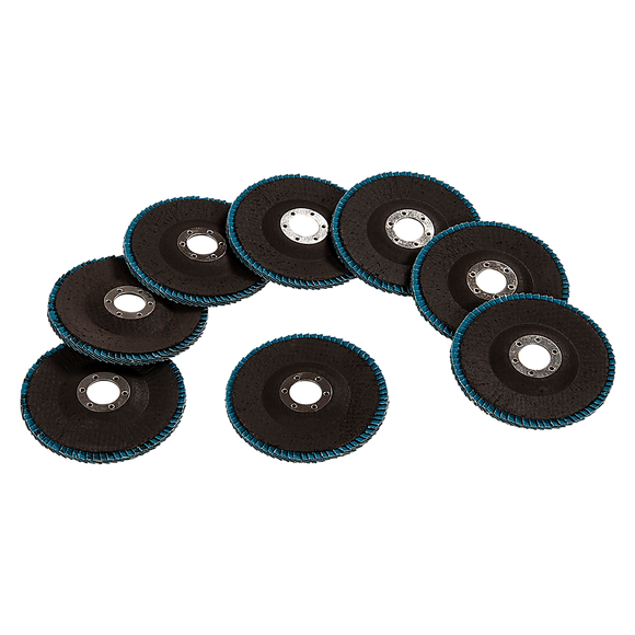 50x Pack Premium Zirconia Flap Disc Sanding Grinding 115mm 4.5" 40 Grit