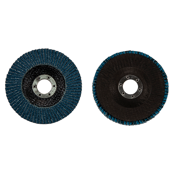 50x Pack Premium Zirconia Flap Disc Sanding Grinding 115mm 4.5" 40 Grit