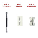 Art Sketch Pencils Oil Drawing Colouring Graphite Charcoal Pencil Set 72pcs/set-10