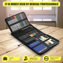 Art Sketch Pencils Oil Drawing Colouring Graphite Charcoal Pencil Set 72pcs/set-13