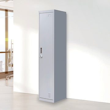 One-Door Office Gym Shed Clothing Locker Cabinet - 0