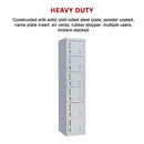 6-Door Locker for Office Gym Shed School Home Storage-8