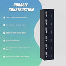 6-Door Locker for Office Gym Shed School Home Storage-13