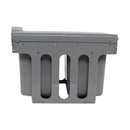 2x 15L Pull Out Trash Bin Dual Kitchen Garbage Waste Basket Cabinet Bin-2