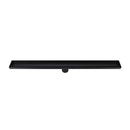 900mm Tile Insert Bathroom Shower Black Grate Drain w/Centre outlet Floor Waste-7