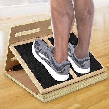 Slant Board Calf Stretcher Incline Stretch as Used in Egoscue Method - 0
