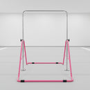 Kids Gymnastics Bars Training Horizontal Bar Monkey Kip Bar Pink-7