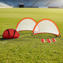 Portable Kids Soccer Goal Set with Cones-8