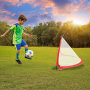 Portable Kids Soccer Goal Set with Cones-5