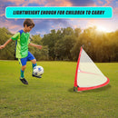 Portable Kids Soccer Goal Set with Cones-9