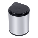 Kitchen Swing Pull Out Bin Stainless Steel Garbage Rubbish Waste Trash Can 14L-7