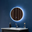 90cm LED Wall Mirror Bathroom Mirrors Light Decor Round-4