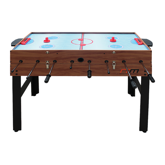 4FT 3-in-1 Games Foosball Soccer Hockey Pool Table