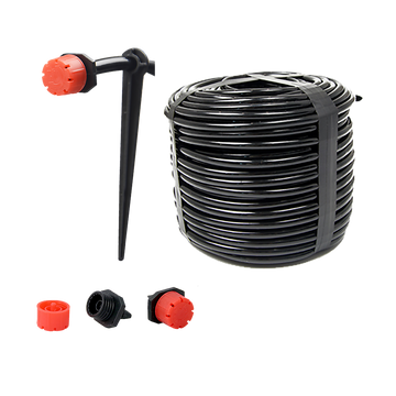 50M Hose Garden Irrigation System Plant Watering DIY Micro Drip Kits