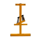 2 Tier Dumbbell Rack for Dumbbell Weights Storage-5