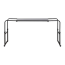 Overbed Table Work Laptop Desk with Wheels-7