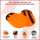 Pro Training Football AID Soccer Target Practice Shot Goal-3
