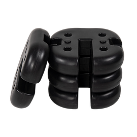 4pcs Outdoor Canopy Tent Leg Weights Anchor Stand Heavy Duty Gazebo Discs Base