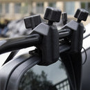 2x Towing Mirrors Pair Clip on Multi Fit Clamp On Towing Caravan 4X4 Trailer-7