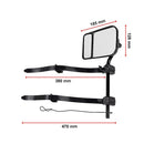 2x Towing Mirrors Pair Clip on Multi Fit Clamp On Towing Caravan 4X4 Trailer-14
