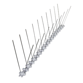 20x 50cm Bird Spike S304 wire Spikes Eaves Pigeon Gull Starling 10M - 0